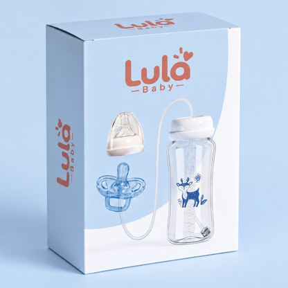 Lula Baby Hands-Free Feeding Bottle