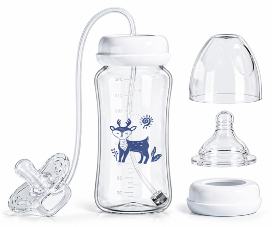 Lula Baby Hands-Free Feeding Bottle
