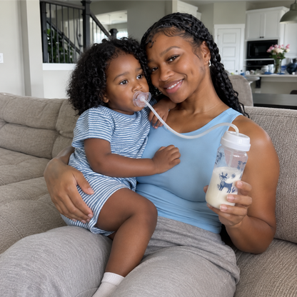 Lula Baby Hands-Free Feeding Bottle